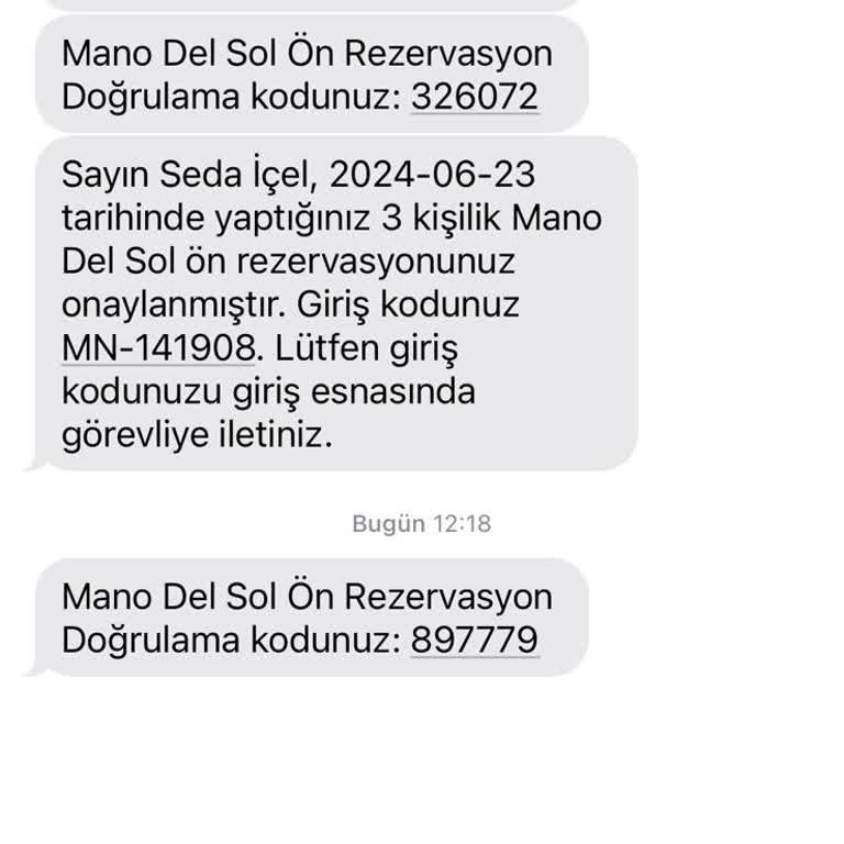 Mano Del Sol Beach Kapı Girişi Kalitesizliği