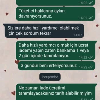 Tuba Butik T*** Butik (T*** Ö****) Para İade Etmiyor-tüketici Hakları Suistimal