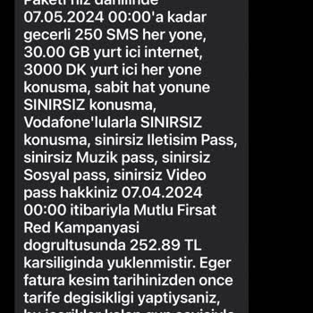 Vodafone Taahhütlü Tarifeye Kafasına Göre Zam Yaptı.