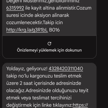 Aras Kargo Ürünümü 10 Gündür Elime Ulaştırmadı.
