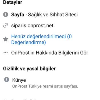 Siparis.onprost.net Tablet Şeker Çıktı