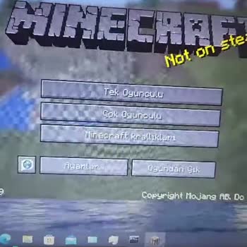 Minecraft.net Orijinal Launcher'den Sunuculara Giremiyorum!