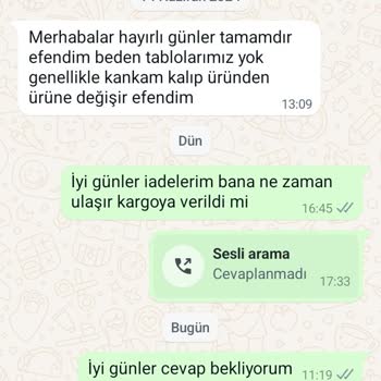 Sultan Butik İadesi Hayal Kırıklığı