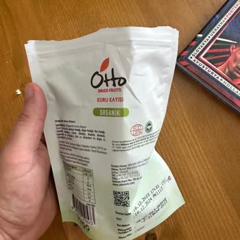 Otto Nuts E-bebekten Aldığımız Otto Kuru Kayısı Ürünü Küflü Çıktı