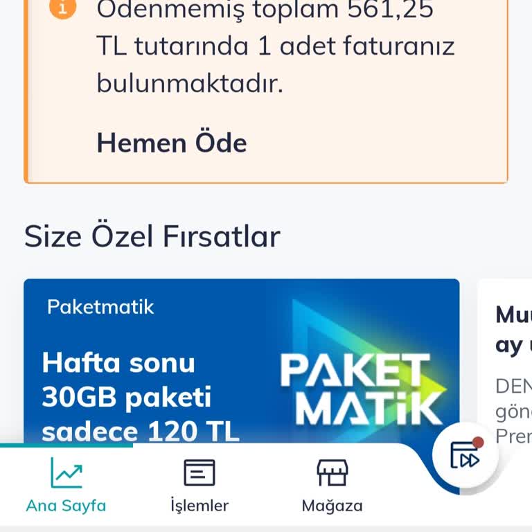 Türk Telekom Para Verip Yatırdığım Faturam Yatmamış