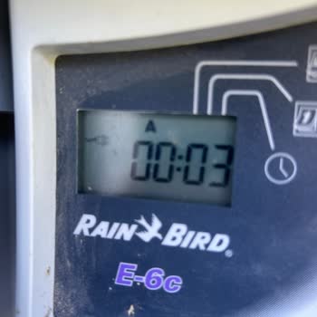 Rain Bird Sulama Cihazım Da Fiş İşareti Var Ve Çalışmıyor.