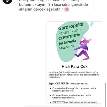 Gardrops Kazancımı Yatırmadı! Canlı Destek İlgilenmedi