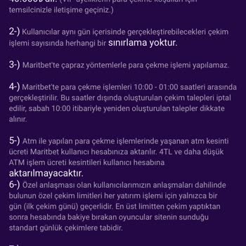 Maritbet 82K Bakiyemi Sildi