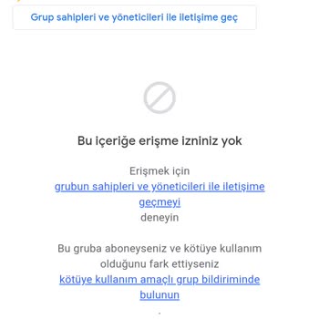 Google Sahte Google Groups