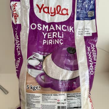 Yayla Bakliyat Yayla Osmancık Pirinç Kalite Problemi