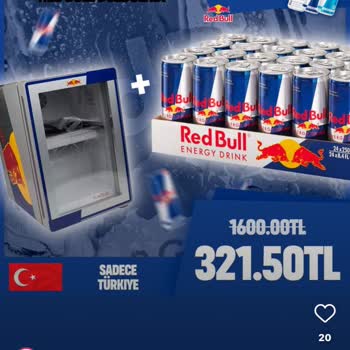 Red Bull Sahte Reklam Buzdolabı