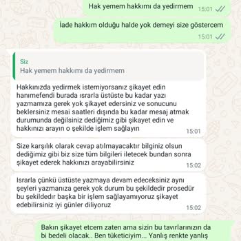 Ahel Tasarım İade Kabul Etmiyor. Yanlış Ürün Gönderiyor. Tavırları KTÜ