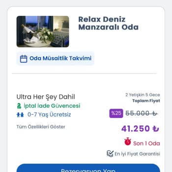 Tatilbudur.com Erken Rezervasyon Yaptırmayın Fiyat Sürekli Düşüyor