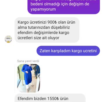 Koza_esarp_butik (Instagram) Koza Eşarp Butik Ürün Değişimi Ve İade Mağduriyeti