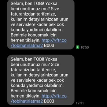 Vodafone "Selam, Ben Tobi! " Mesajının Verdiği Bıkkınlık.