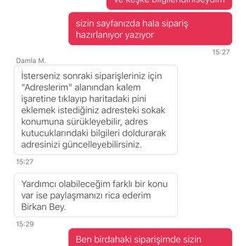 Yemek Sepeti'nin İlgisizliği