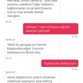 Yemek Sepeti'nin İlgisizliği