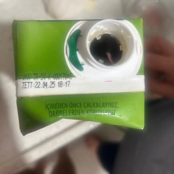 İçim Meyve Suyu İçinden Çıkan Küf