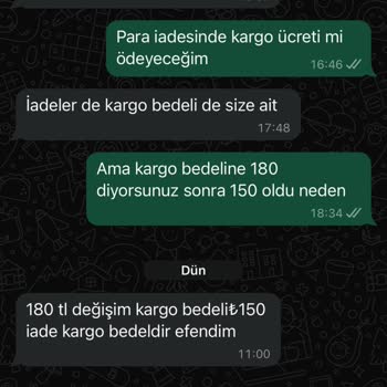 Meysadesign Elbisemi İade Edemiyorum