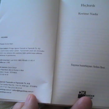 Kitapyurdu'ndan Satın Aldığım Roman İki Roman İç İçe Karışmış Halde.