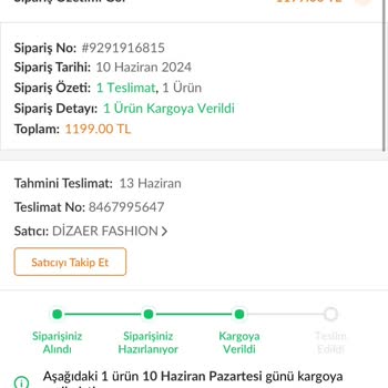 Trendyol Teslim Edilemeyen Sipariş