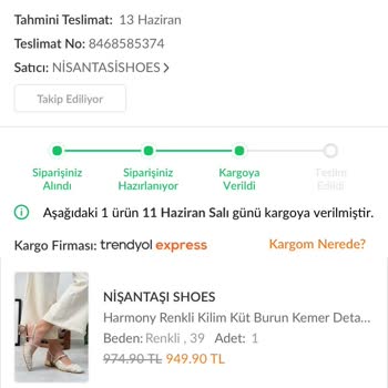 Trendyol Teslim Edilemeyen Sipariş