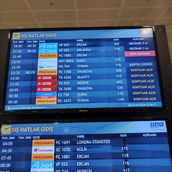 AJet (Anadolu Jet) Ankara-Lefkoşa Uçuşunda Yaşanan Uzun Rötar Ve İletişim Sorunu