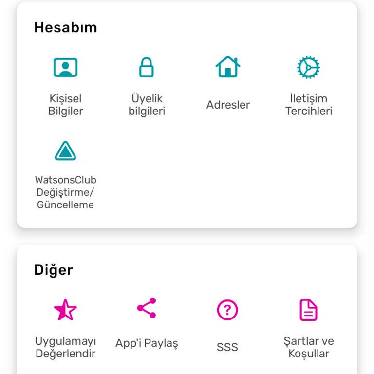 Watsons Uygulamasında Hesap Silme Sorunu