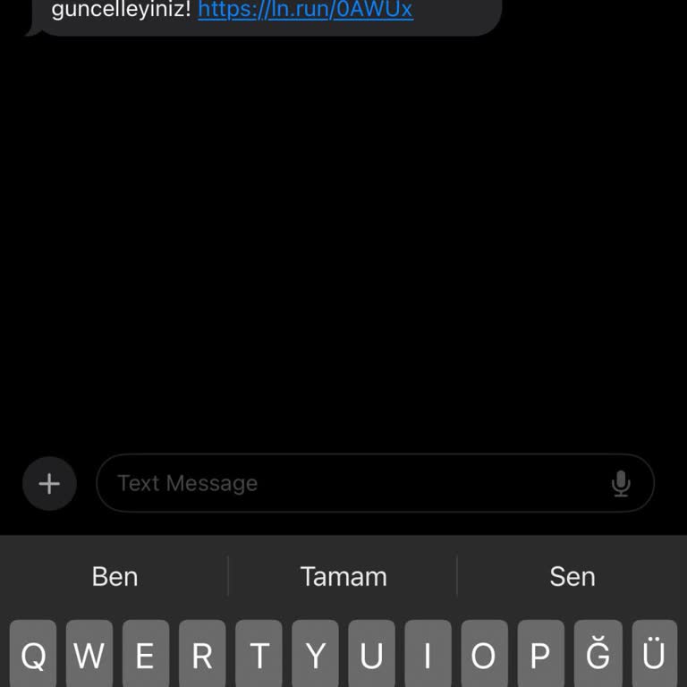 Kargo'dan Gelen Mesaj