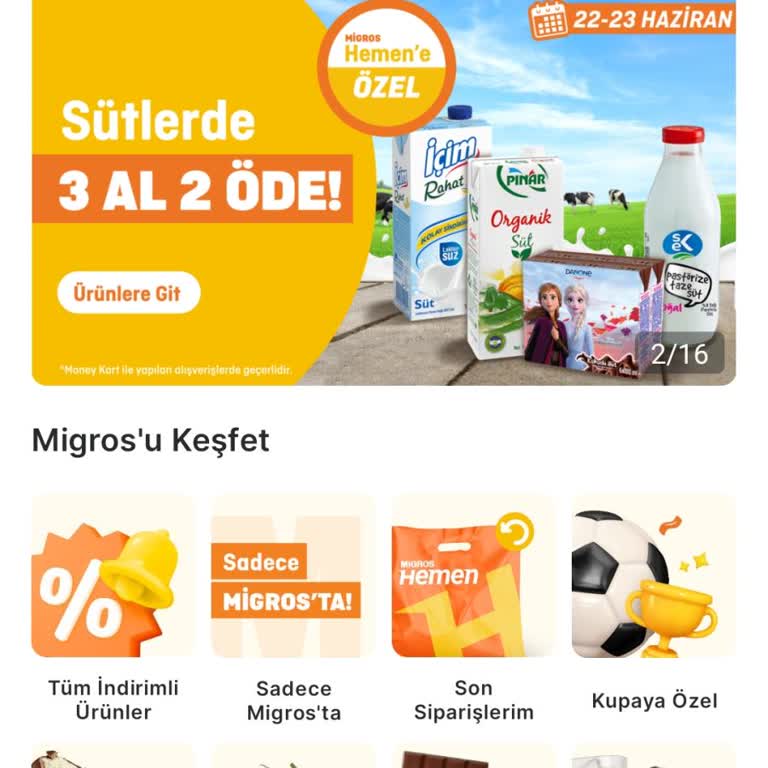 Migros Hemen Eksik Teslim Edilen Ürünler İle İlgilenmiyor.