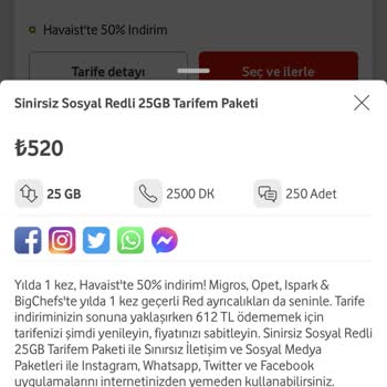Vodafone Tarife %300 Gereksiz Fiyat Arttırımı