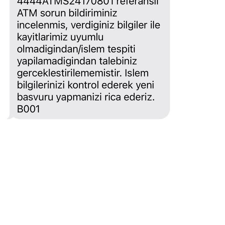 Ziraat Bankası ATM Parama El Koydu