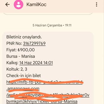 Bayrama 2 Gün Kala Kamil Koç Firması Tarafından Mağdur Edildim.