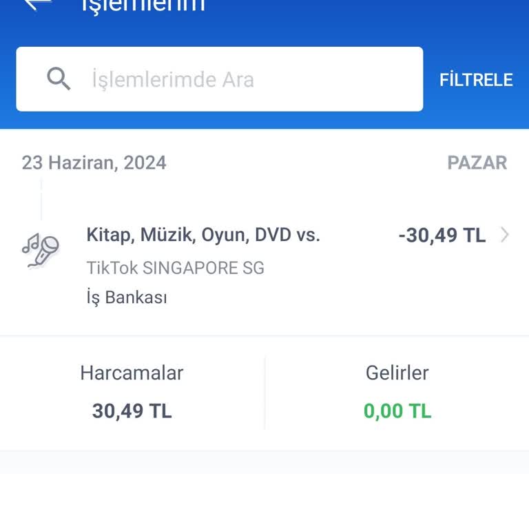 TikTok Tictoc Jetonlarımı Hesaba Yatırmadı