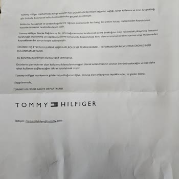 Boyner Ve Tomy Hilfiger Ayakkabısının Arkasında Durmadı