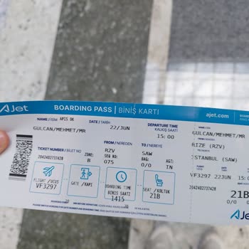 Ajet Havayolları 6 Saatlik Rötar Mağduriyeti