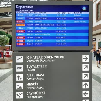 Ajet Havayolları 6 Saatlik Rötar Mağduriyeti