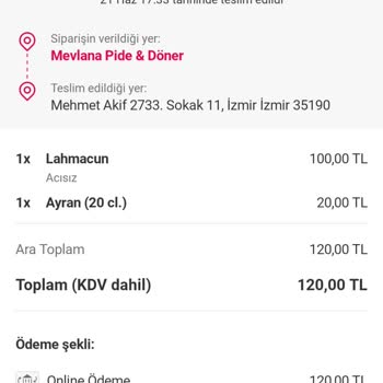 Yemek Sepeti Uygulamama İzinsiz Giriş Ve Harcama
