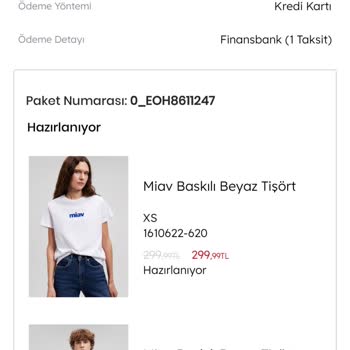 Mavi.com Alınan T-shirt 40 Gündür Gelmiyor