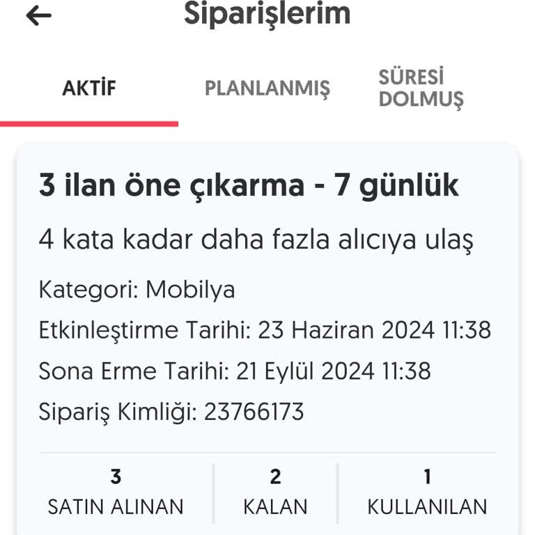 Letgo Satın Aldığım Öne Çıkarma Paketi Aktive Olmuyor