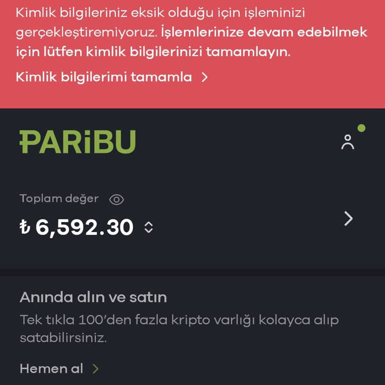 Paribu Parama El Koydu