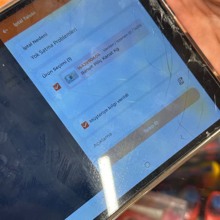 Migros Sanal Market Siparişinde Yaşanan Stok Ve Teslimat Sorunları