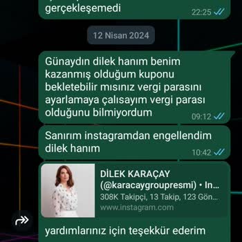 Dilek Karaçay Group Bahis Danışmanlık Danışmanlık Firması Mağduriyeti