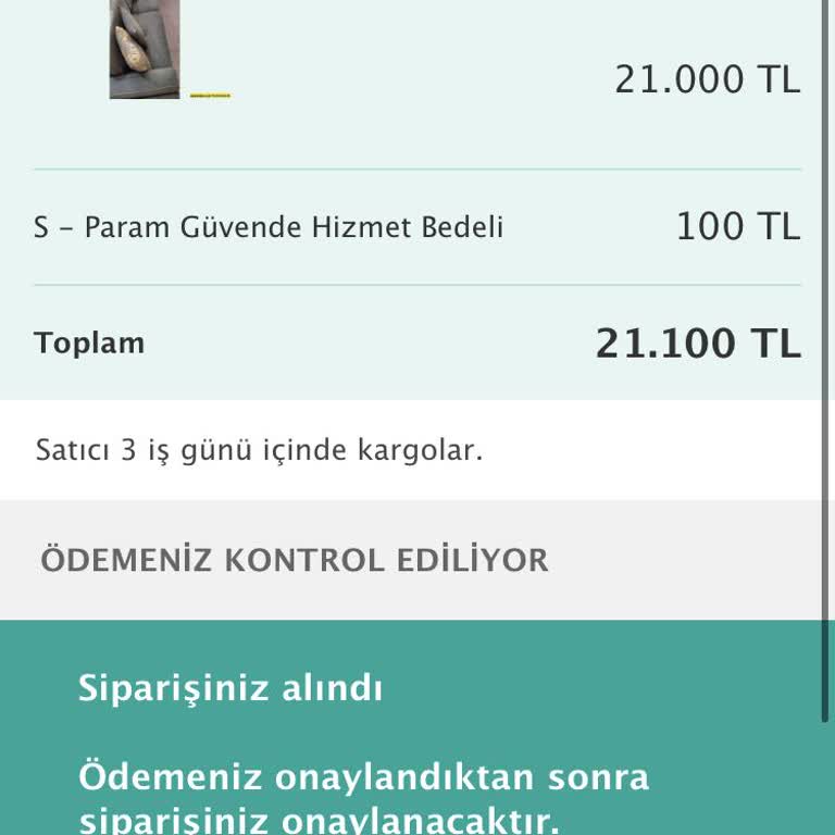 Sahibinden Param Güvende Sahte Site