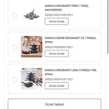 Karaca Züccaciye Bio Diamond Tencere Sorunu