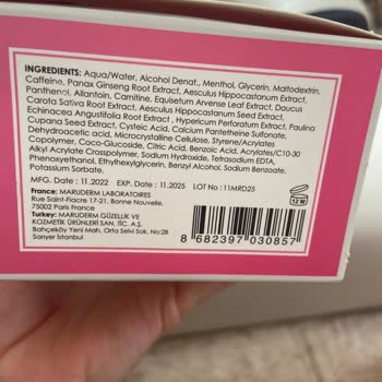 Maruderm Firming Cellulite Gel Aşırı Derecede Akışkan Sürmek İmkansız
