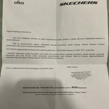 Skechers Mağazasının Ürünlerine Sahip Çıkmaması
