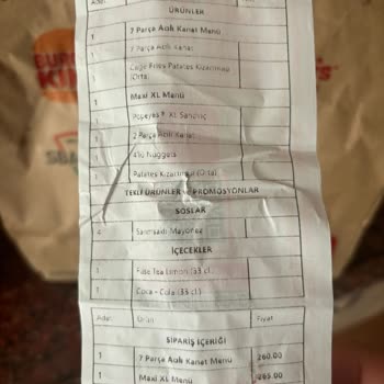 Popeyes Yenmiş Kanat Gönderildi