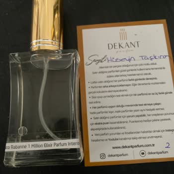 Dekant Parfüm Beklentilerimizi Karşılamayan Ürün Teslimatı