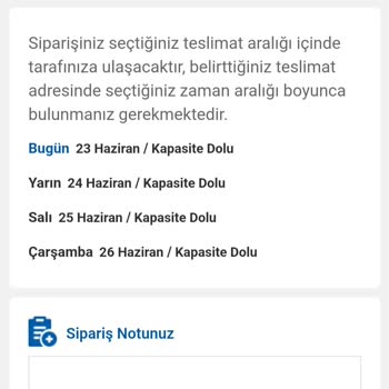 Carrefour SA Online Siparişi Verememe